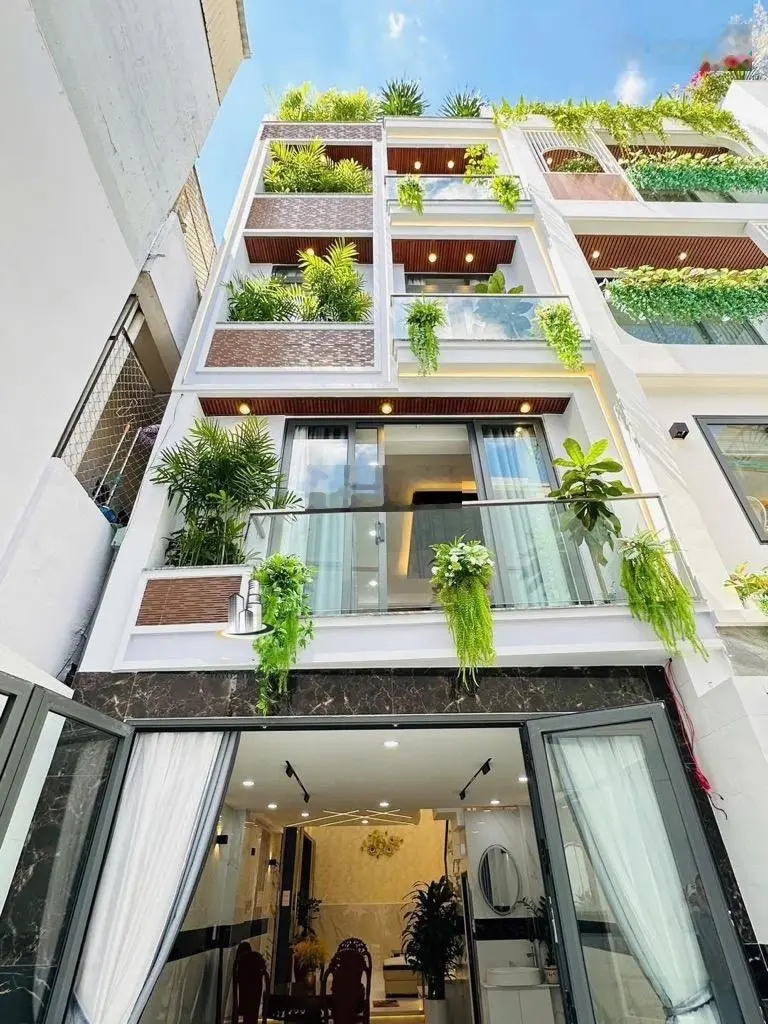 Hẻm xe hơi Phan Huy Ích - nhà 4 tầng 65m2 - chỉ 7.7 tỷ