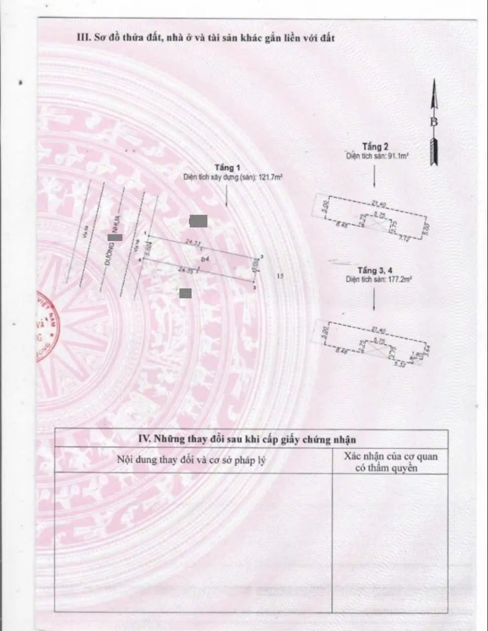 Nhà 1 trệt 3 lầu khu trung tâm hành chính, P. Dĩ An, Tp. Dĩ An