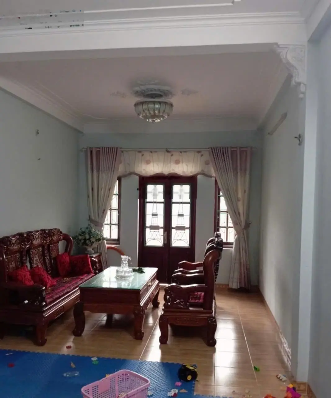 Bán đất tặng nhà 3 tầng mặt đường Cao Lỗ trung tâm huyện Đông Anh kinh doanh sầm uất hơn 12 tỷ