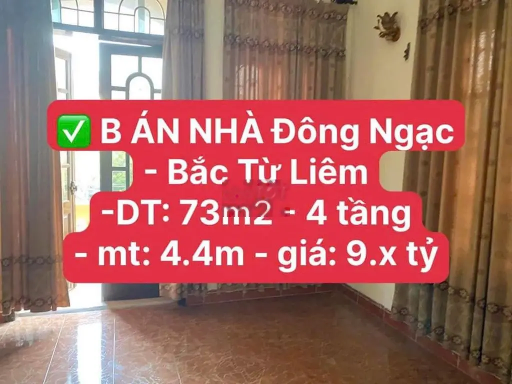 Bán nhà đôn gngạc, bắc từ liêm
