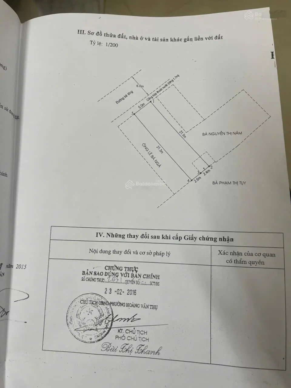 Bán đất + nhà 1 tầng phường Ngọc Xuyên, Đồ Sơn, Hải Phòng 107m