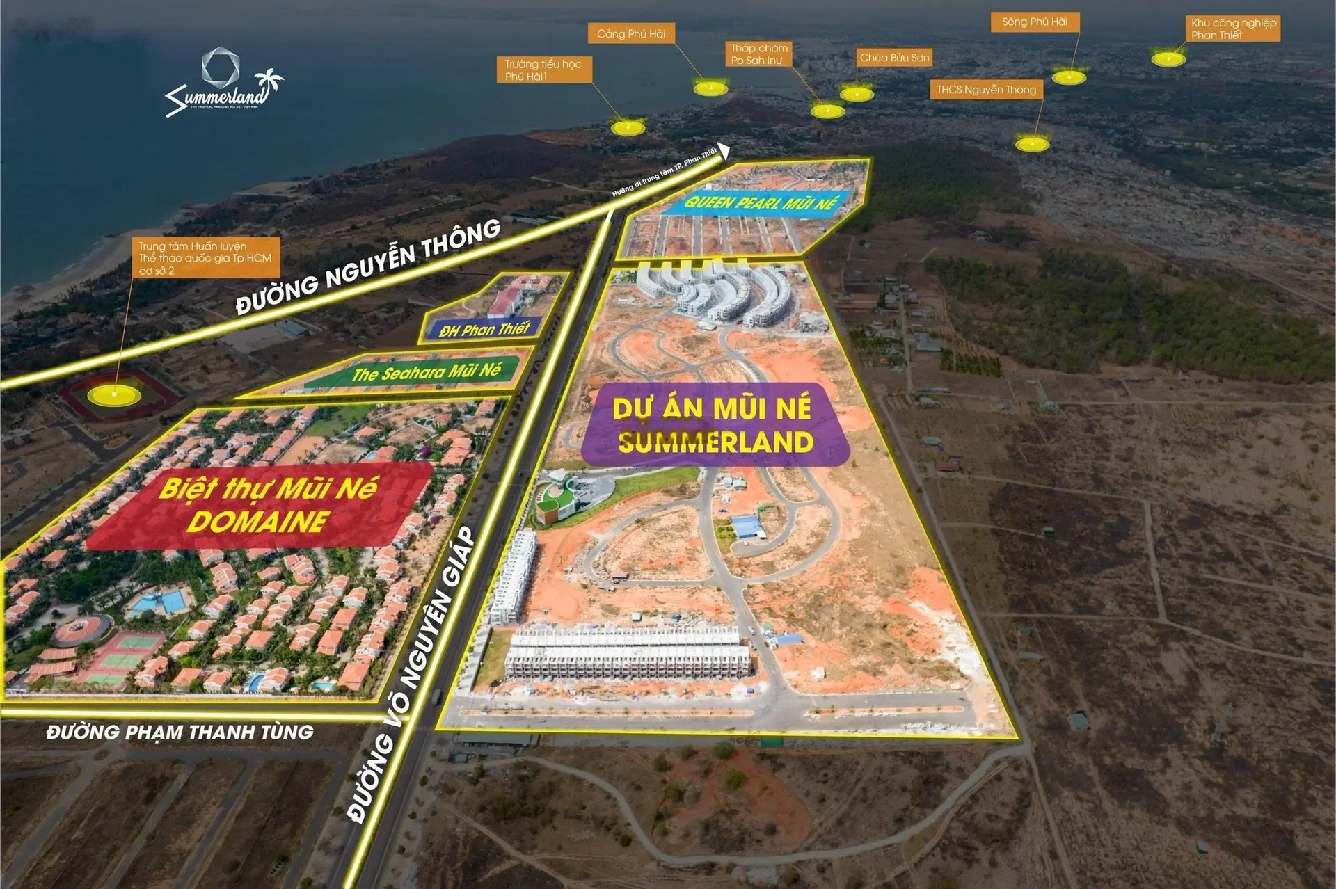 Cần bán nhà phố khu đô thị SummerLand - phường Phú Hài - TP Phan Thiết