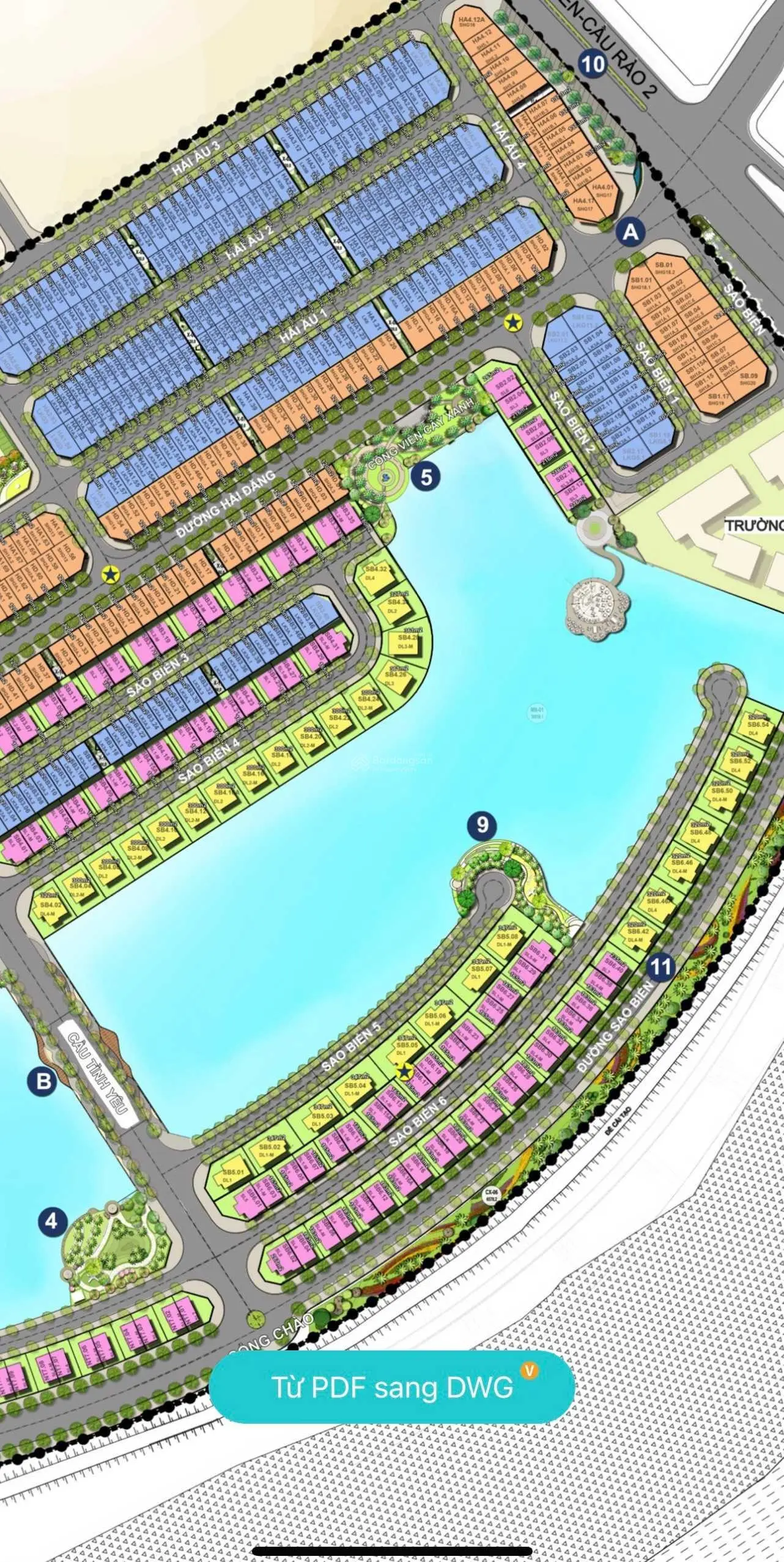 Bán căn biệt thự đơn lập Sao Biển 4, KĐT Vinhomes Marina, Lê Chân, Hải Phòng