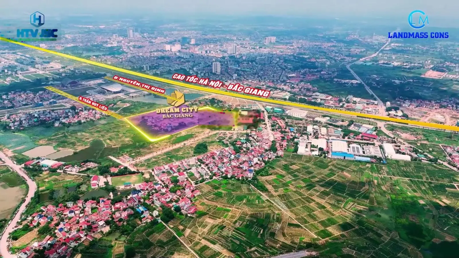 Bán đất nền dự án Dream City Bắc Giang, giá chỉ từ 2.8 tỷ