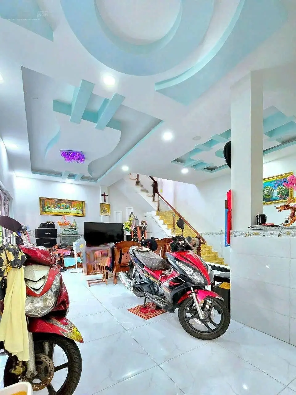 Bán gấp nhà trệt lầu Dt 5.2x18m. Hẻm 96 Đào Tông Nguyên. Nhà Bè. Giá rẻ 3.4 tỷ