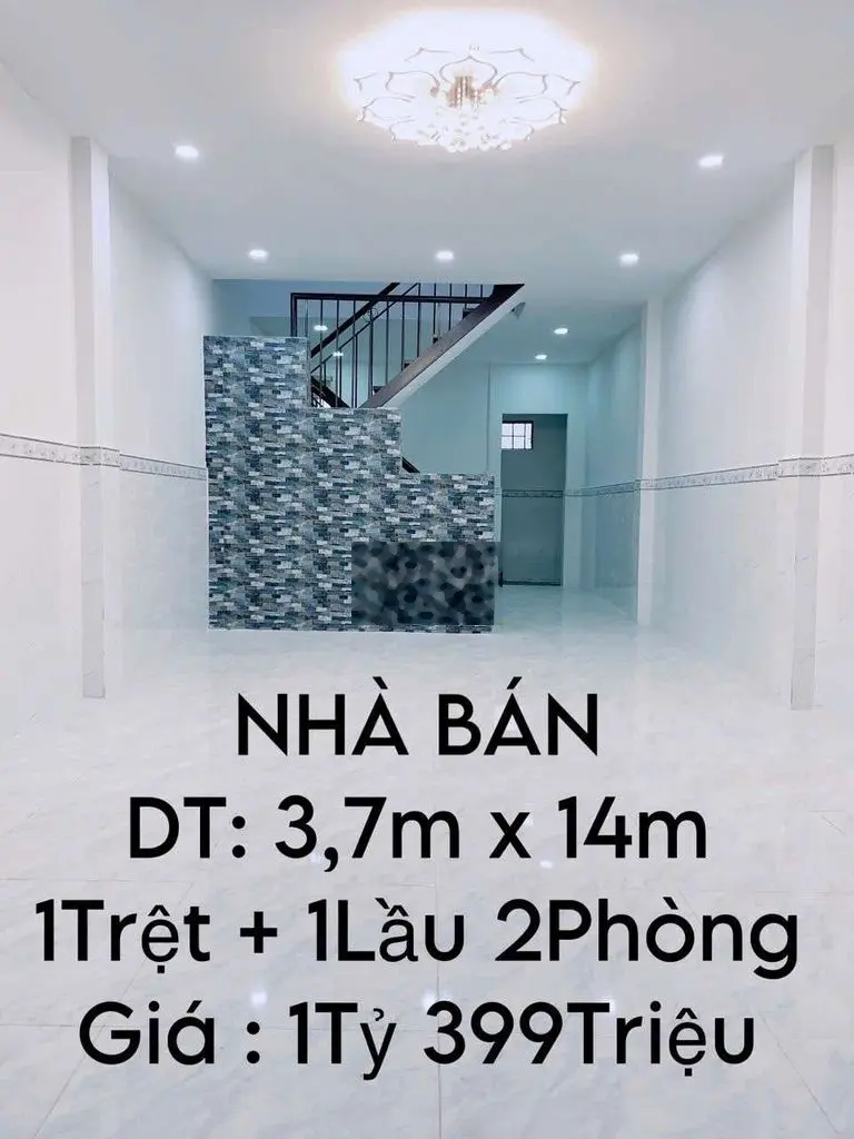 Bán nhà lầu xã đa phước gần sát trạm y tế và chợ cầu ông thìn ql50