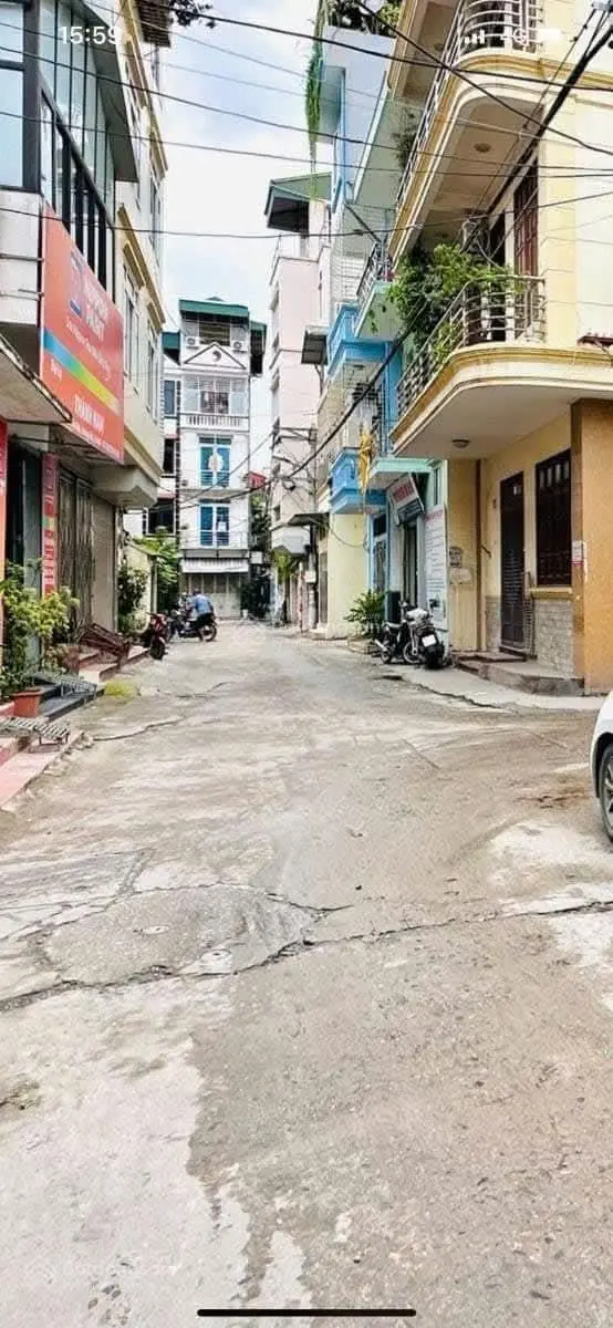 Bán nhà Hoàng Mai, thang máy, lô góc, 2 thoáng, phân lô, ô tô dừng đỗ, vào nhà, vỉa hè, view hồ