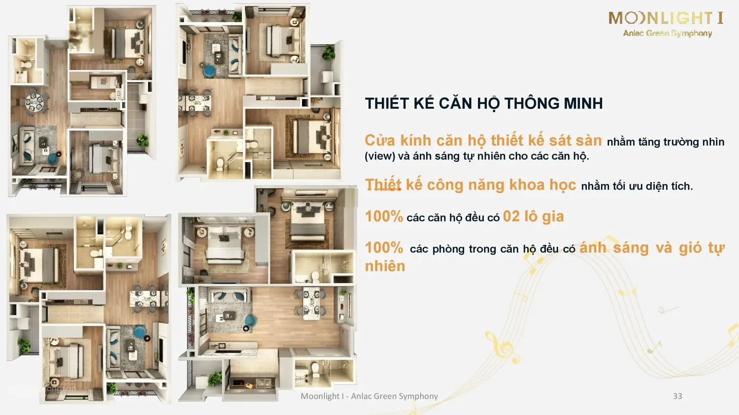 Chỉ 5.1 tỷ Sở hữu ngay căn 3PN 95.12m2 ban công Đông Nam, Quà tặng 100 tr+CK 9% khi thanh toán 95%