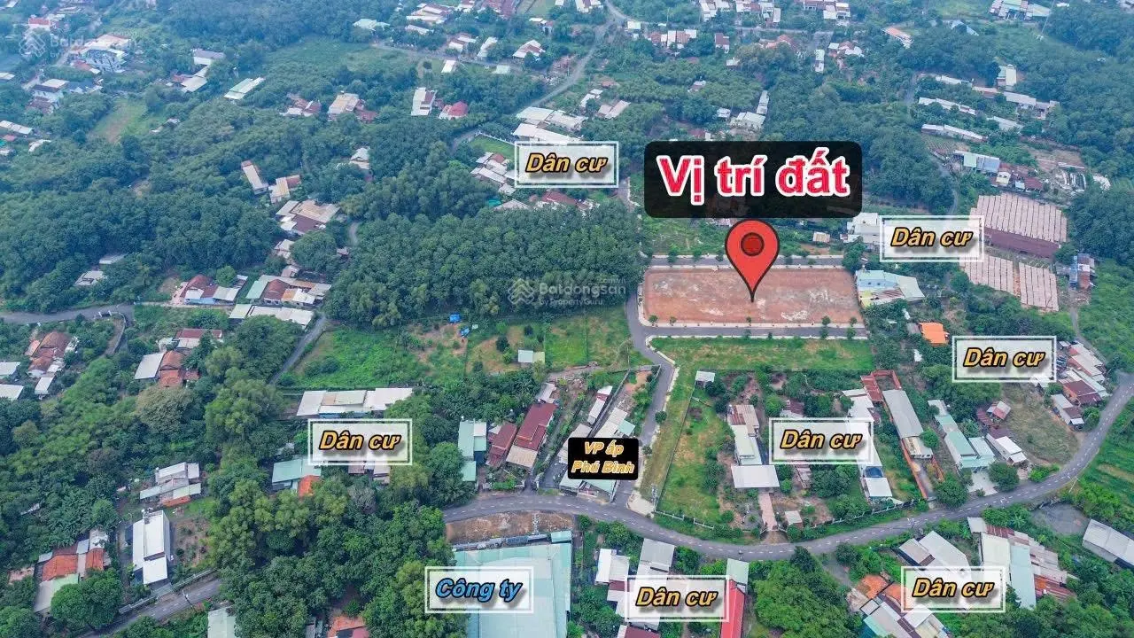 Hàng thơm giá tốt lô đất 88m2 siêu đẹp ở Phú Hoà Đông, có SHR