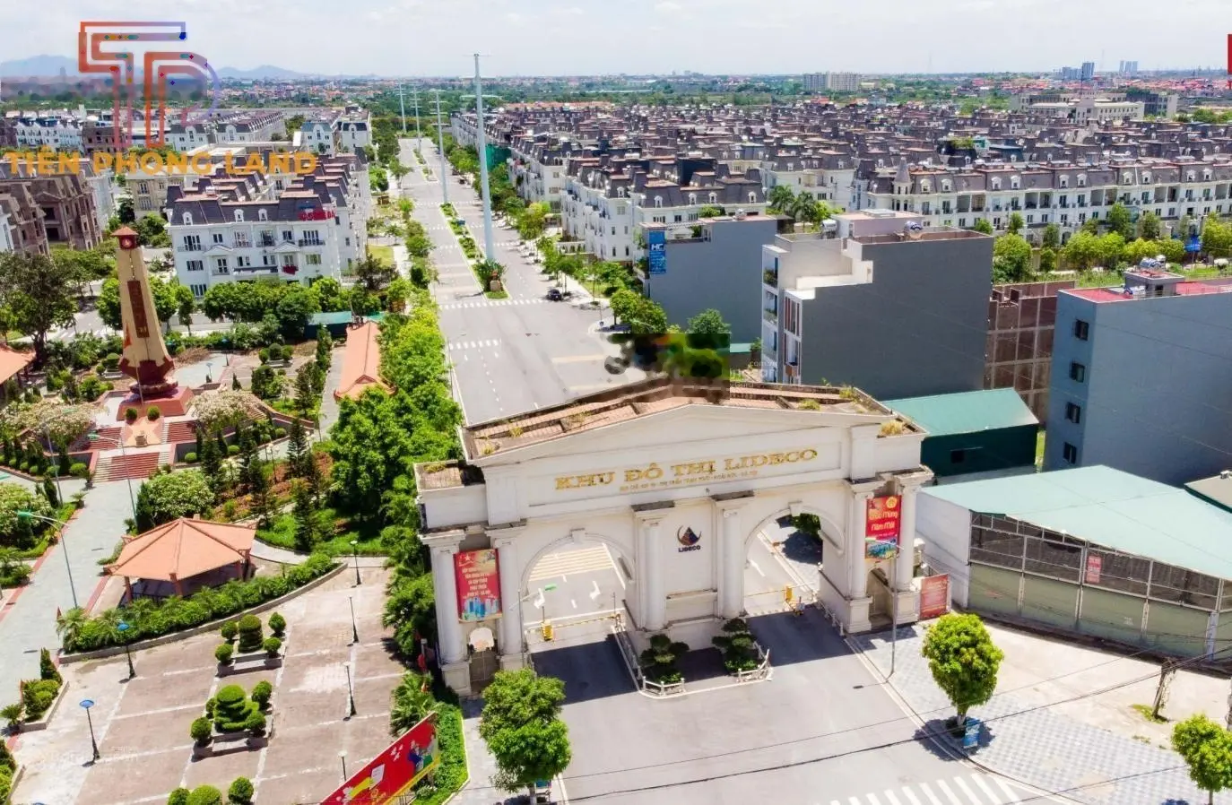 Bán biệt thự lô góc diện tích 370m2 khu đô thị Lideco