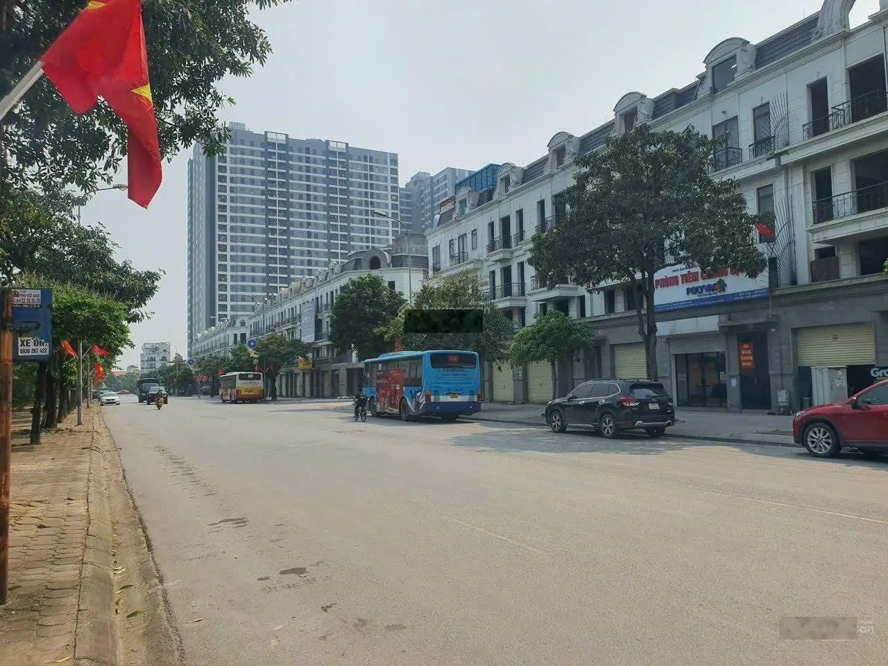 Bán nhà Liền kề xẻ khe góc ngã tư 90m2/MT 21m, hoàn thiện 5 tầng đẹp trung tâm Trâu Quỳ, Gia Lâm