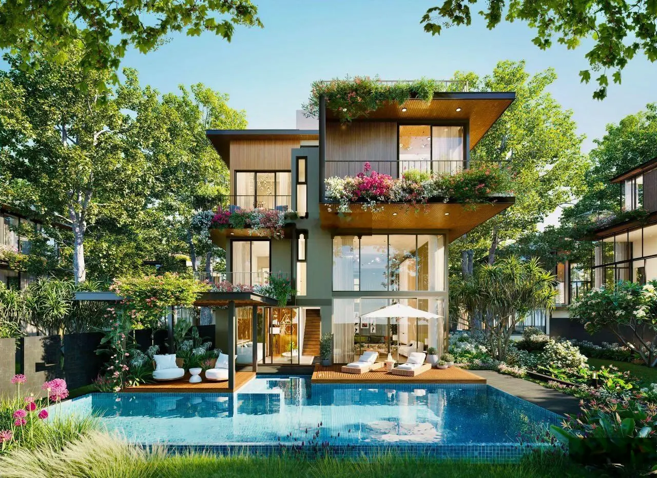 Dinh thự đảo đẹp nhất Ecovillage 464m2 giá chỉ 50tỷ372 LH: 0963 552 ***