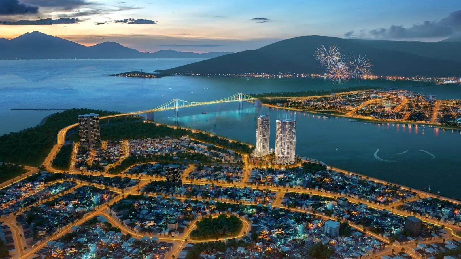 Độc quyền 2 siêu phẩm căn hộ SAM Towers trực diện sông Hàn, đầy đủ nội thất, KH đóng 2,8 tỷ ký HDMB