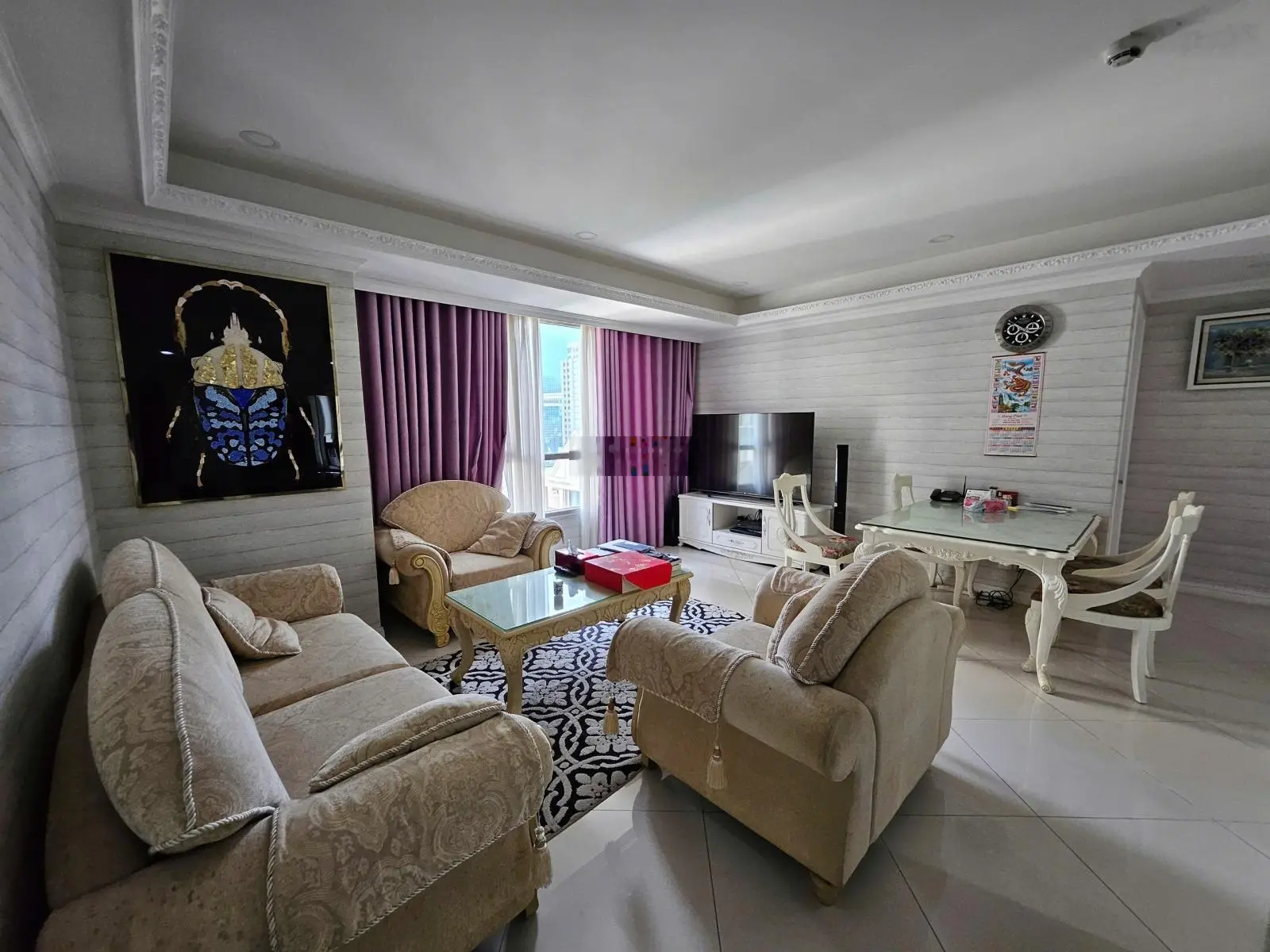 Bán căn hộ cao cấp 122m2 - 3PN The Lancaster - sổ hồng lâu dài - view sông Sài Gòn và Cầu Bason