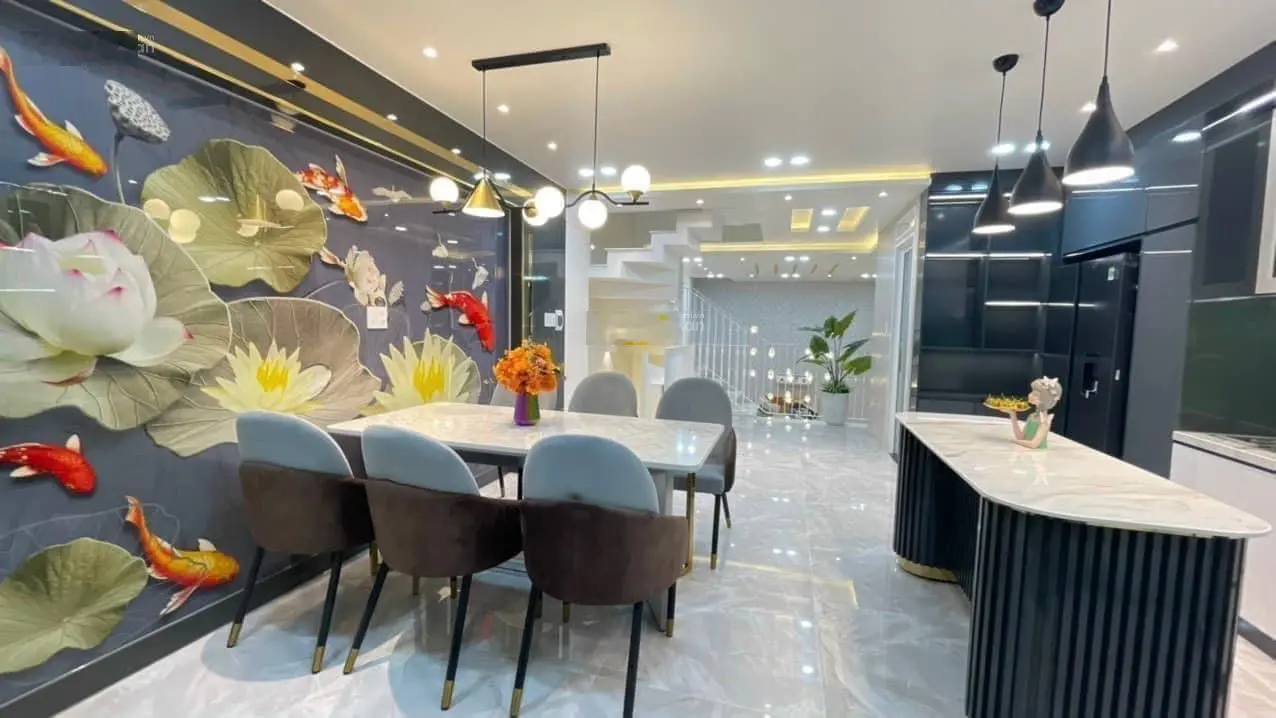 Hàng hiếm ngang 5m 4 tầng full nội thất 5x15.5m cách 30m ra Phạm Văn Chiêu P9 Gò Vấp