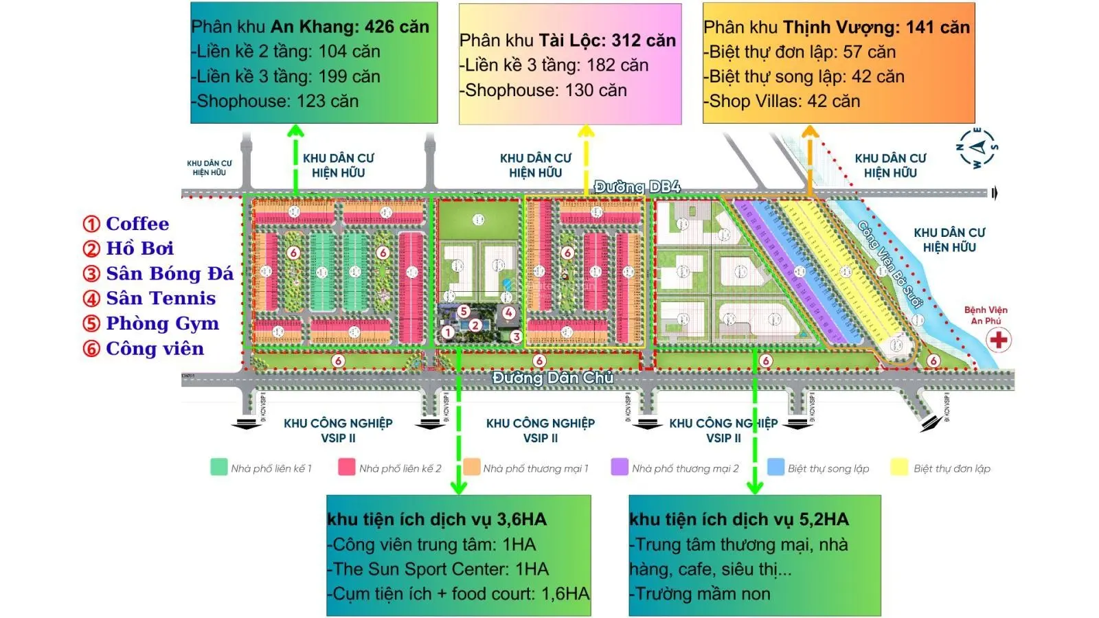 CĐT Vsip mở bán nhà liền kề view công viên dự án Sun Casa Central giá từ 3,325 tỷ/căn (bao gồm VAT)