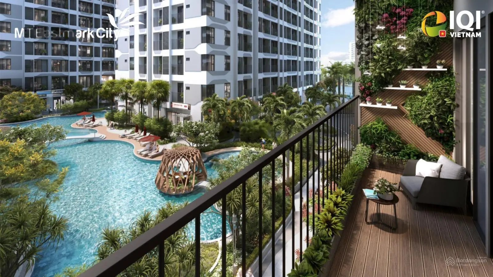 Căn hộ 1PN + 1 Eastmark City DT 65m2, giá bán 2,4 tỷ, mua trực tiếp CĐT, nhận nhà cuối năm nay