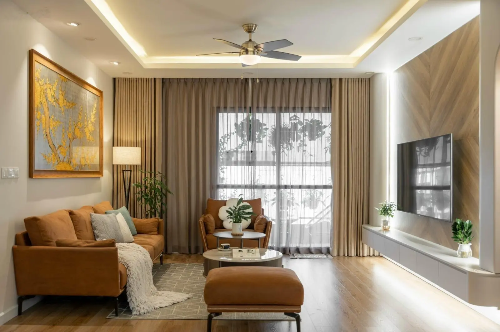 Chủ nhà gửi bán căn hoa hậu 3N Golden Palm DT: 124m2. Nội thất mới thiết kế tinh tế. LH 0966 120 ***
