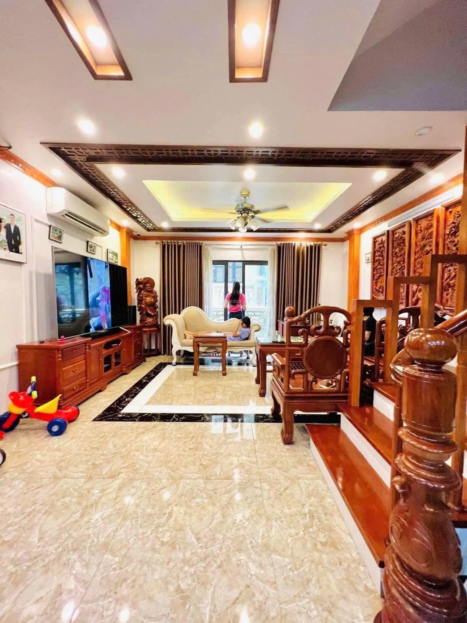 Cực hiếm trương định ô tô, kinh doanh, tặng nội thất tiền tỷ, ở cực sướng 48m2 x 6 tầng MT 4m