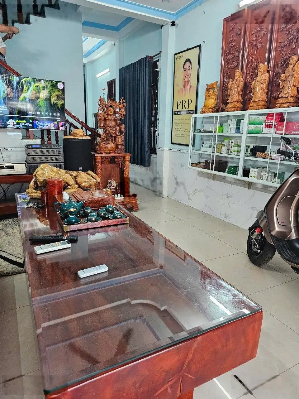 - Nhà 2 lầu mặt tiền đường số 5 ( 152m ) , KDC Sóng Thần , Dĩ An .