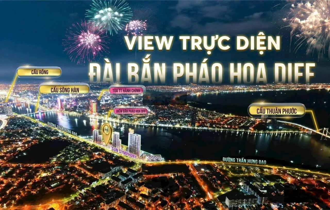 Shophouse, biệt thự ven sông Hàn Sonata , quỹ căn vip nhất còn sót lại CK đến 13%, tặng 2 cây vàng