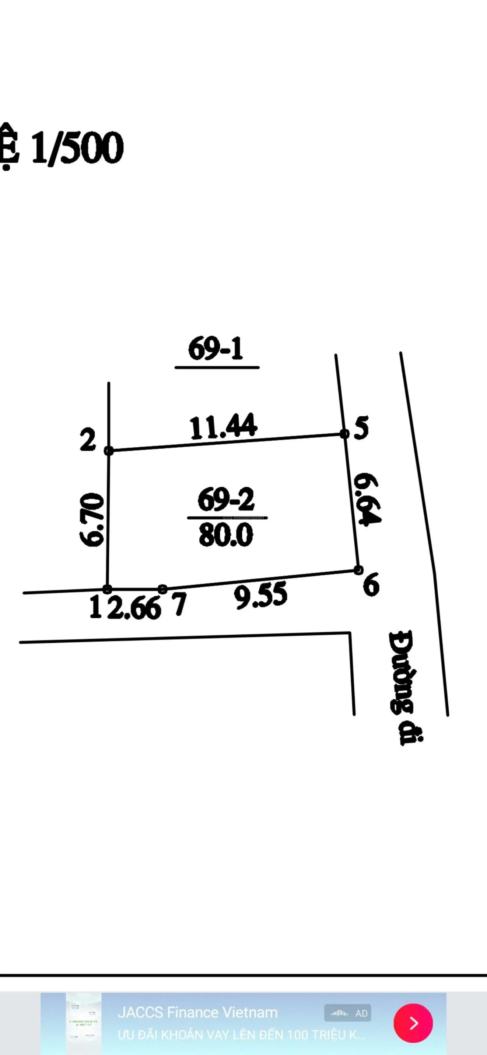 Chính chủ bán lô góc 80 m2 tại Yên Sơn Quốc Oai LH 0987 834 ***