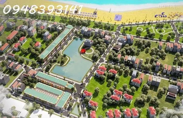 Bán 3500m2 đất TMDV view biển tại bãi tắm Quất Lâm, Giao Thủy, Nam Định