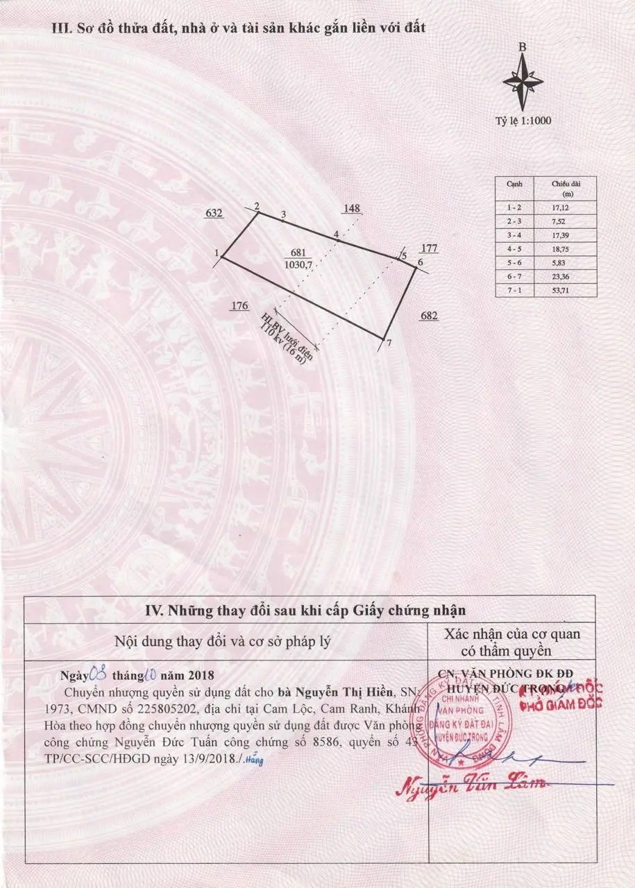 Bán đất trồng cây hàng năm vuông vắn, trung tâm xã Phú Hội, Đức Trọng, Lâm Đồng