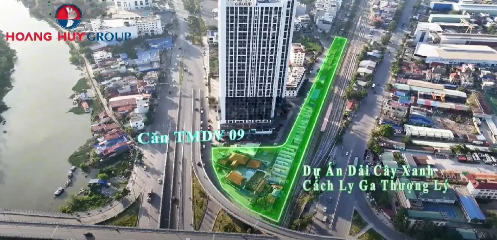 Bán căn TMDV Hoàng Huy Grand có sẵn hợp đồng thuê hơn 400tr/năm