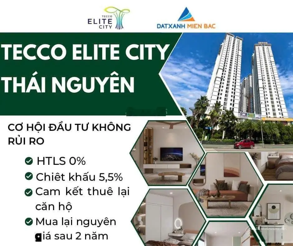 Căn hộ dòng tiền cho thuê tại Thái Nguyên