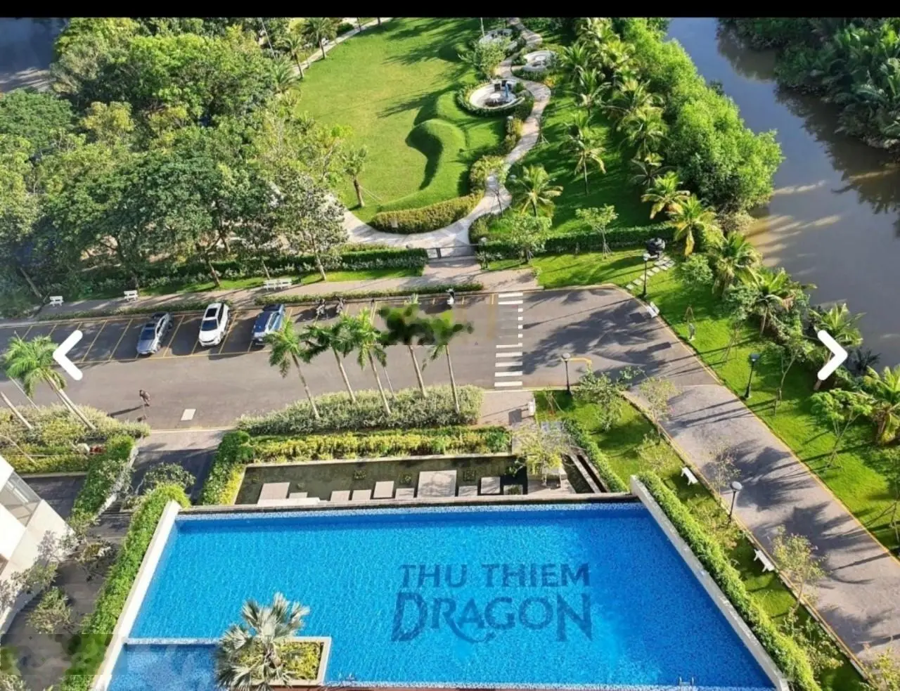 Bán căn hộ Thủ Thiêm Dragon, căn góc 2PN-82m2 diện tích lớn, view biệt thự, LH: 0782 543 *** Phú