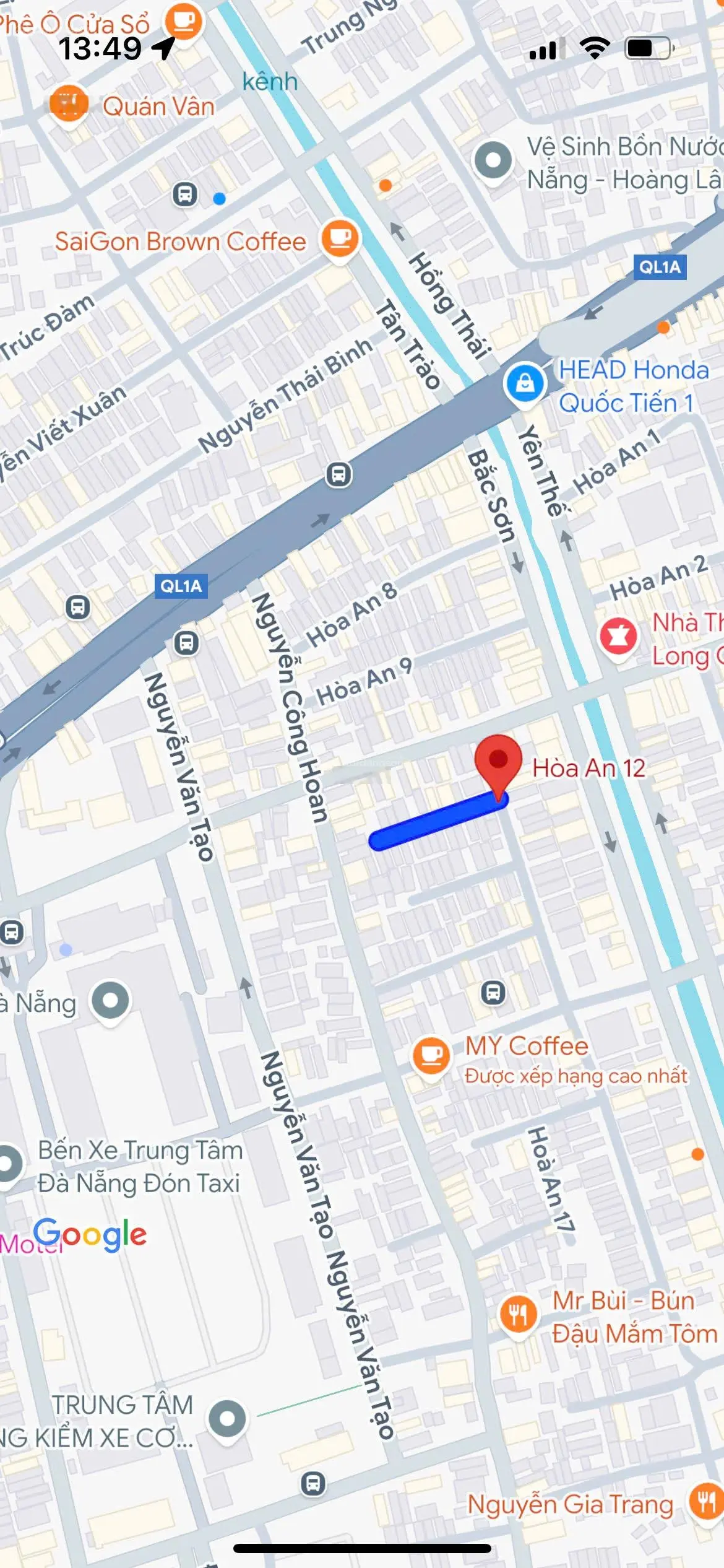 Bán nhà Mặt Tiền Hoà An 12 gần bến xe và Yên Thế - Bắc Sơn