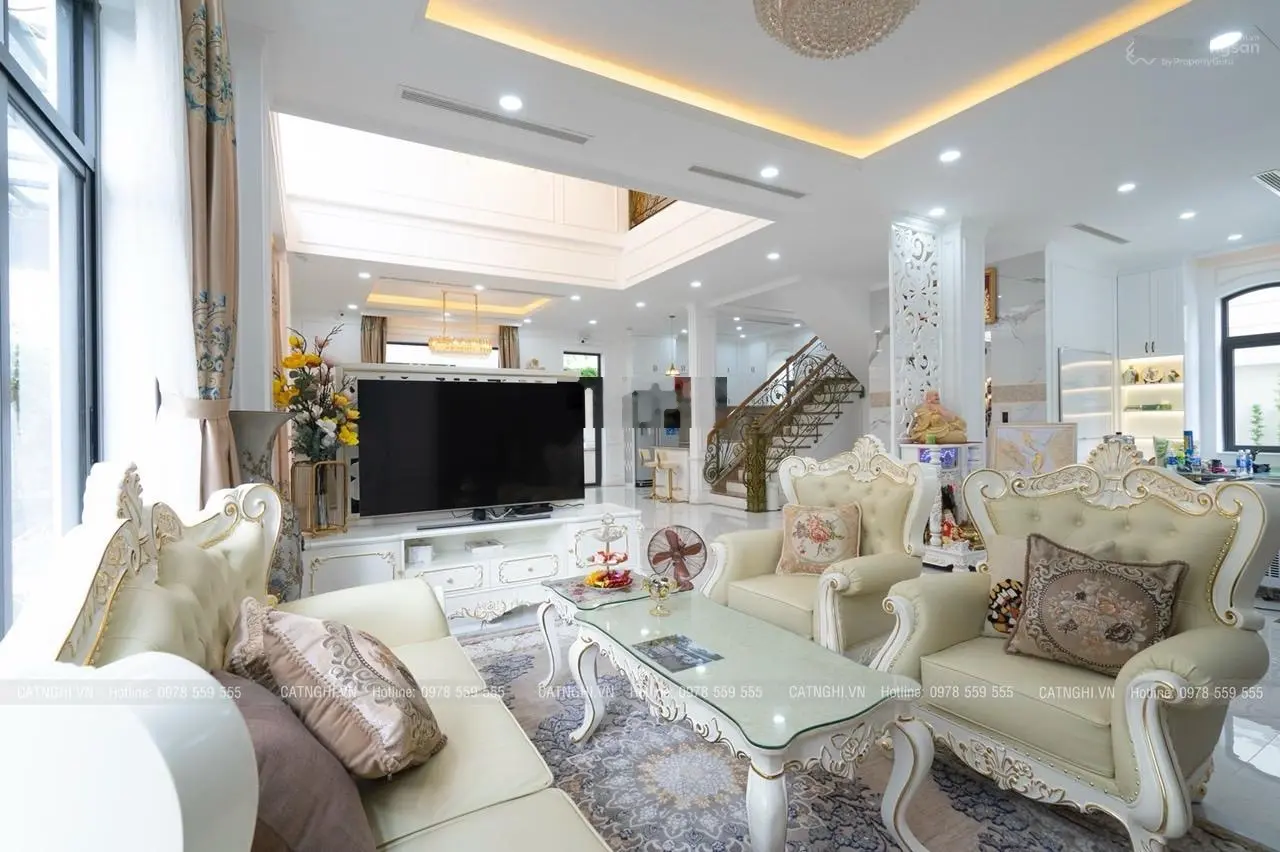 Bán biệt thự Đơn Lập, Khu Victoria Village, gần Đảo Kim Cương, 270m2, 4 Tầng; chỉ 75 tỷ