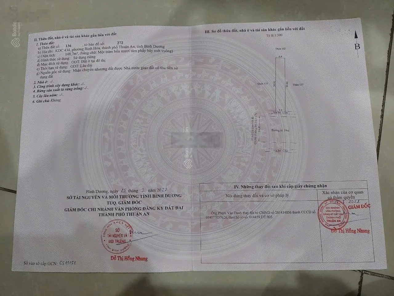 Bán nhà trệt, lầu + 6 phòng trọ. KDC 434 Thuận An Bình Dương thu nhập ổn định 18 triệu - 6,4 tỷ