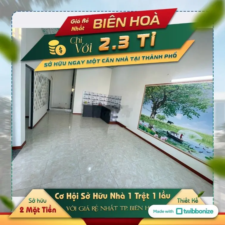 Trả trước 899tr sở hữu Nhà Gần BiC Ngã 4 Vũng Tàu