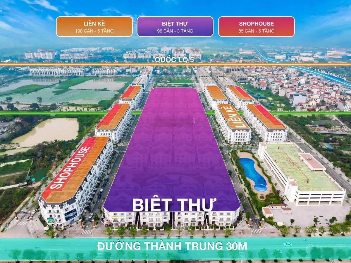 Biệt thự, liền kề Eurowindow Twin Parks