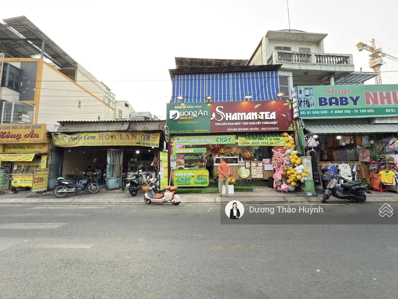Nhà 2 mặt tiền dân chủ- nguyễn bá luật ( chợ bắc ninh) p. bình thọ- thuê 55tr/thg (6.7*28) - có tl