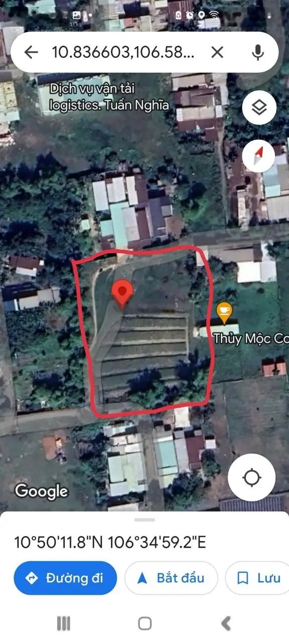 Bán lô đất lúa 2700m2 có mã số hẻm 6m tại xã Bà Điểm - Hóc Môn