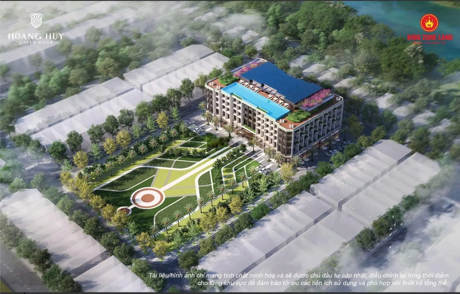 Bán BT Hoàng Huy Green River, 6,x tỷ VND, 90m2, 5PN, 5WC, chính chủ, giá tốt, Q.Thủy Nguyên, HP