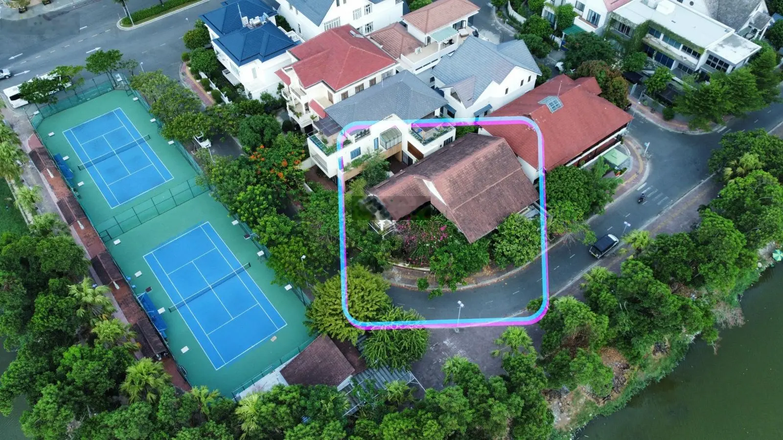 Khu biệt thự Đảo Xanh - bán biệt thự căn góc hiếm có - view sông thoáng mát - sản phẩm có giới hạn