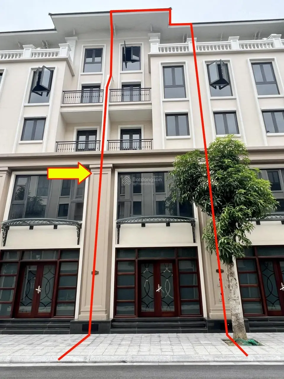 Bán căn liền kề 65m2 rẻ nhất Vin 3, mặt tiền rộng 5m xây 5 tầng, đường thông thoáng.vay Lãi Suất 0%