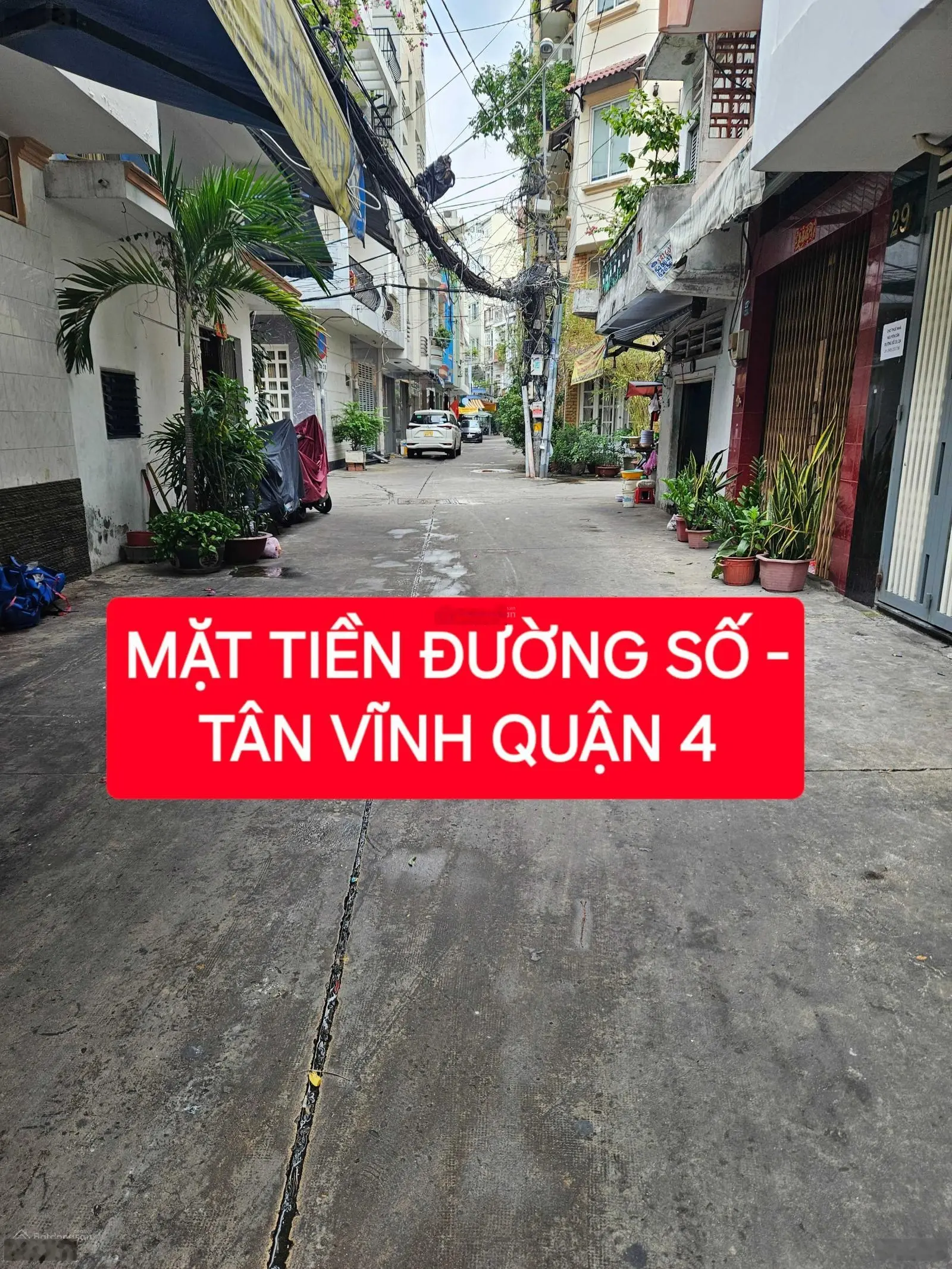 GẤP - Bán Nhà Mặt Tiền Đường Số, Tân Vĩnh Quận 4, 35M2, 4 Tầng, Ko Lộ Giới, Nhỉnh 6 Tỷ TL