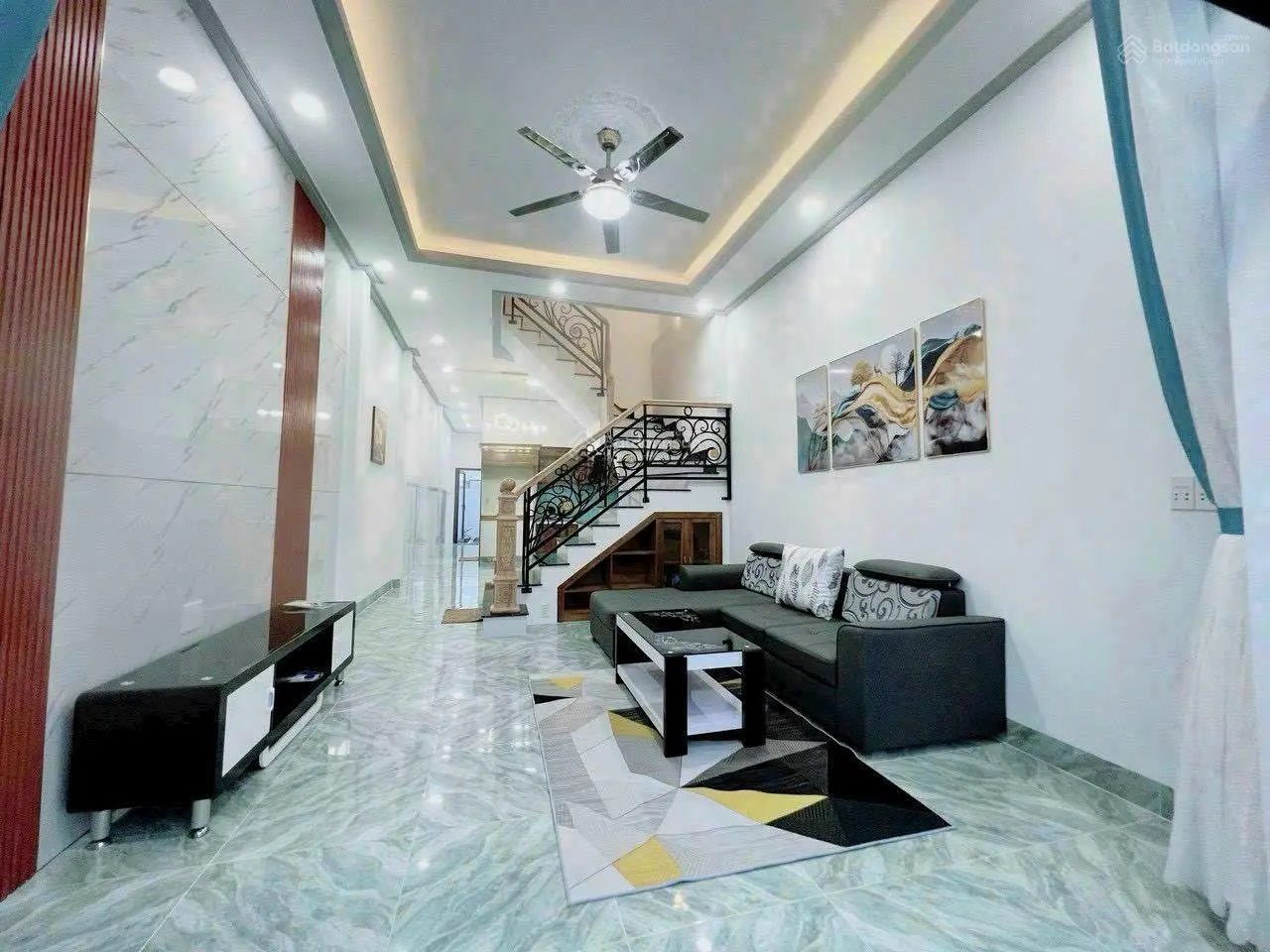 Bán nhà mới đẹp mới tinh 100% Thủ Dầu Một Bình Dương 120m2 gần TP Mới sát chợ Phú Mỹ