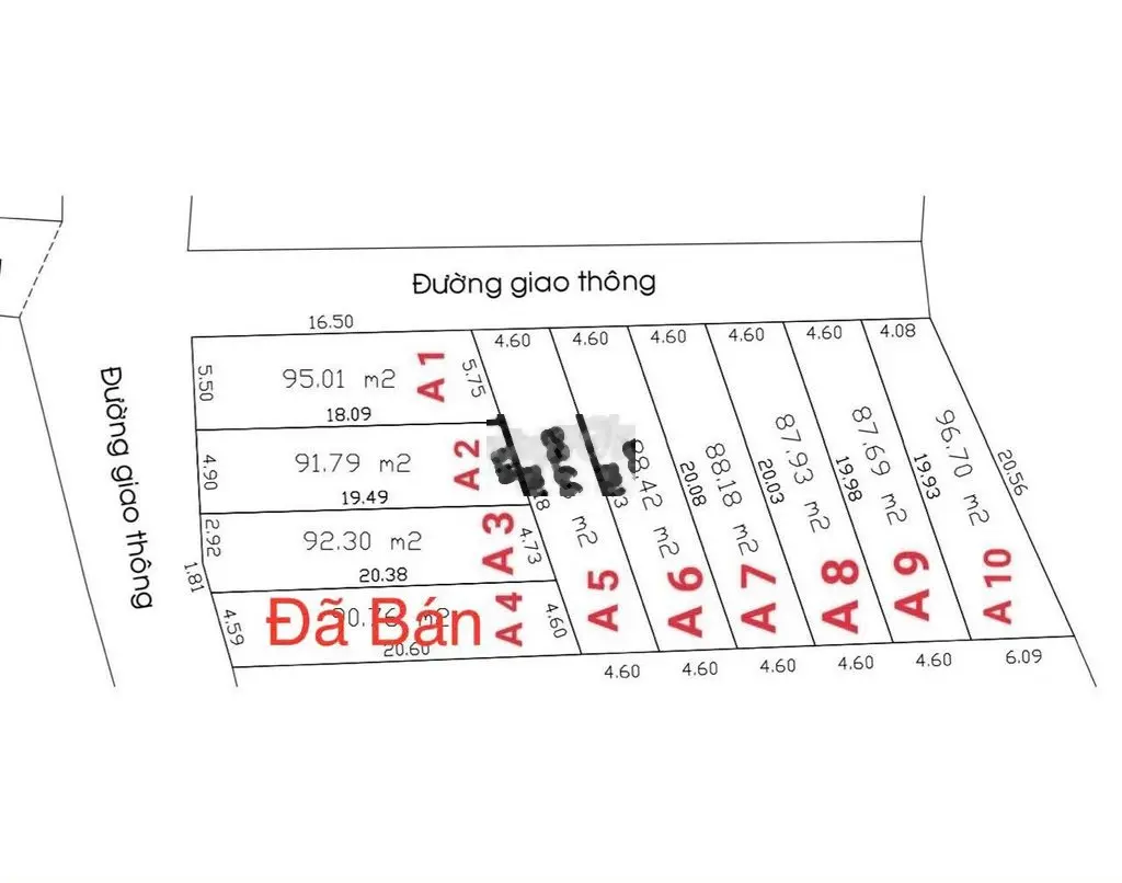 Bán 9 lô đất VIP tại An Viễn