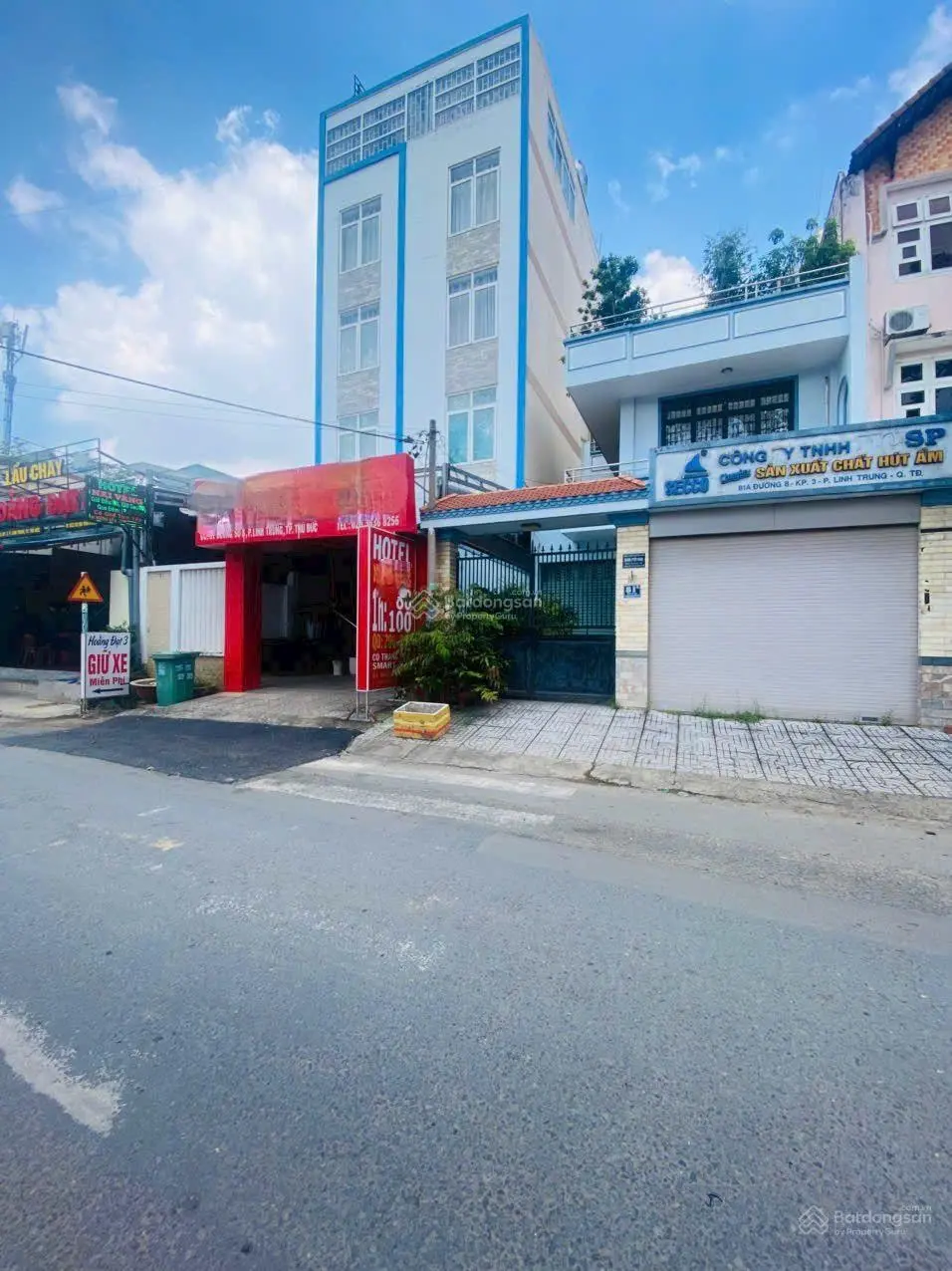 Bán khách sạn 6 tầng ngang 7m. Mặt tiền đường đang kinh doanh tốt, Phường Linh Trung, TP Thủ Đức