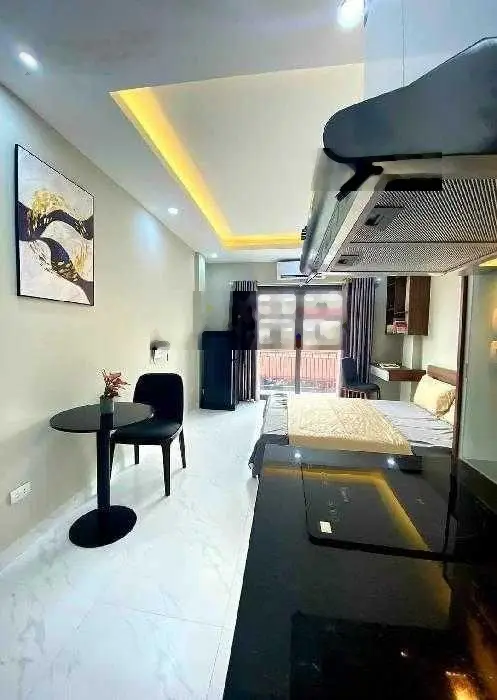 Hiếm, chung cư mini phố Thịnh Liệt 80m2, 7T thang máy, 17 phòng doanh thu 120tr/tháng full nội thất