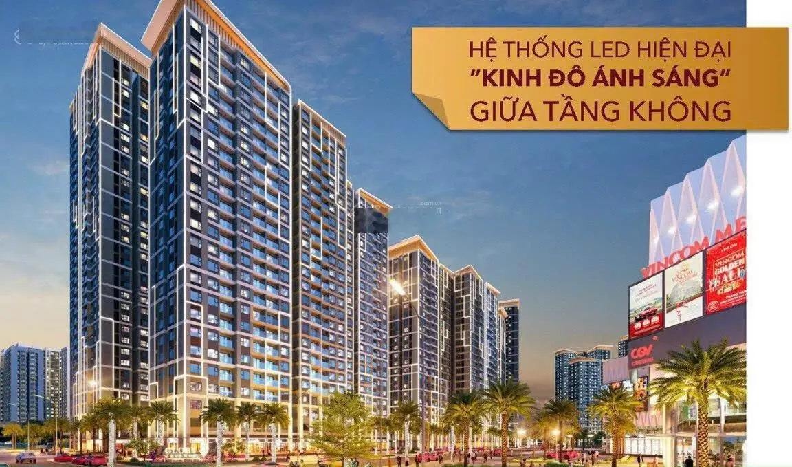 Rẻ nhất căn 2PN 67m2 giá chỉ 3.3 tỷ tại Glory Heights đối diện Vincom Mega Mall