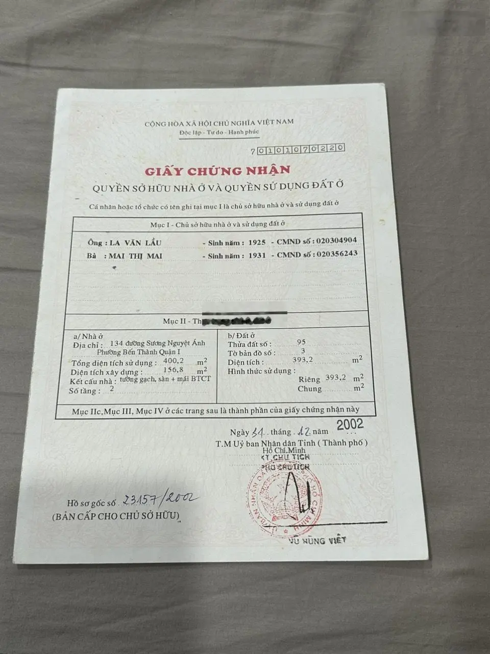 Bán gấp Mặt tiền 134 Sương Nguyệt Ánh, Phường Bến Thành, Quận 1, 10x40m, giá 220 tỷ