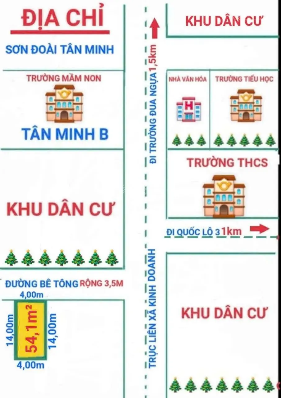 Em chính thức mở bán mảnh đất f0 siêu đẹp dt: (55,6m² & 54,1m²)