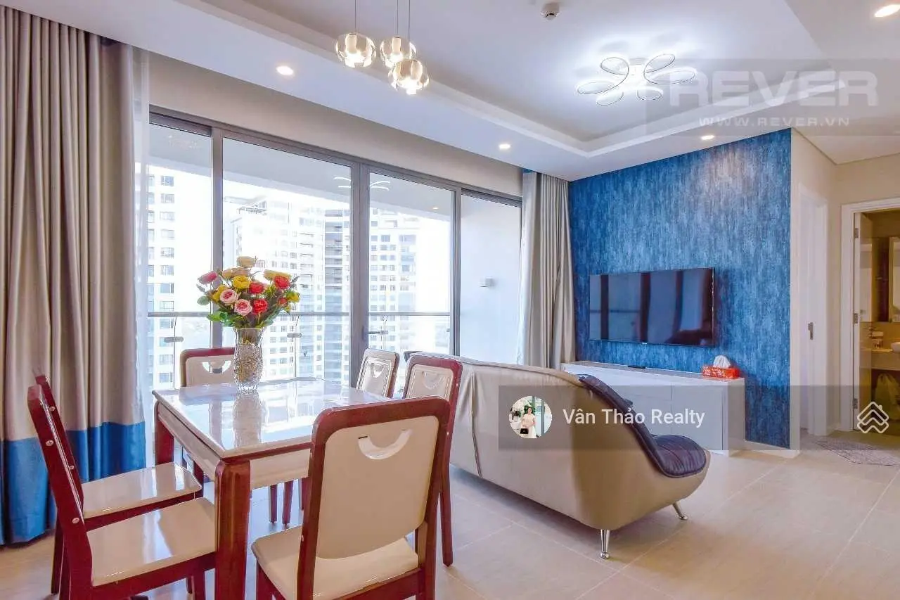 (Giá bao hết) căn hộ 2PN full nội thất đẹp tầng cao thoáng Đảo Kim Cương Quận 2 - Diamond Island